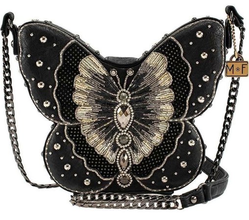 Black Butterfly Bag
