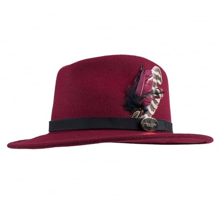 Hicks and Brown The Suffolk Black Hen Fedora HB17007
