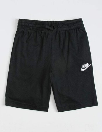 NIKE Club Little Boys Jersey Shorts (4-7) - BLACK - 381433100 | Tillys