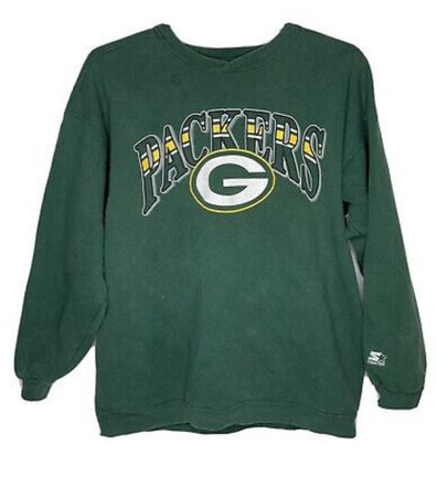 vintage Green Bay packers crewneck sweatshirt
