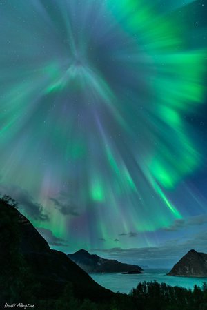 northern lights Aurora borealis