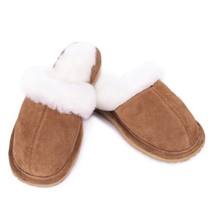 shearling slippers