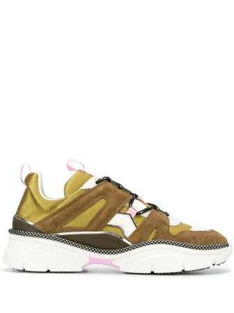 Isabel Marant Panelled Sneakers - Farfetch