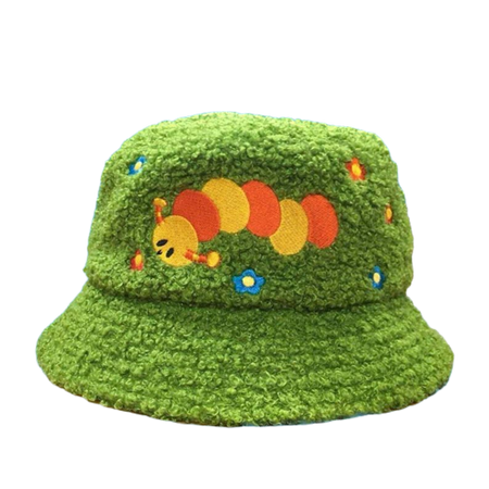 Caterpillar Bucket Hat // MarDeLunaArtsCo