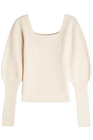 Lynette Pullover in Merino Wool with Cut-Out Detail Gr. M