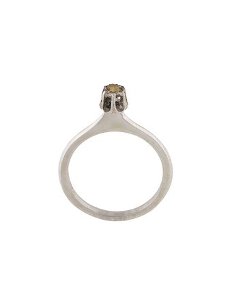 Silver Rosa Maria Vesta Pendant Ring | Farfetch.com