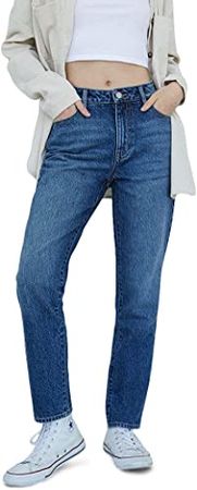 PacSun Women's Eco Dark Blue Mom Jeans at Amazon Women's Jeans store