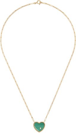yvonne-leon-gold-and-green-solitaire-heart-necklace.jpg (752×1322)