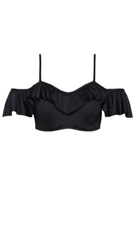 Shop Women's Plus Size Women's Plus Size Seville Underwire Bikini Top - black