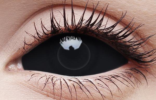 Black Eye Full Contact Lenses