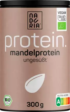 Naduria Proteinpulver Mandelprotein, ungesüßt, 300 g dauerhaft günstig online kaufen | dm.de