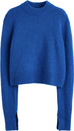 blue jumper
