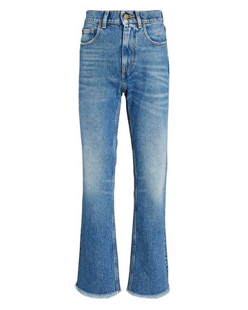 Golden GooseHigh-Rise Cropped Flare Jeans | INTERMIX®