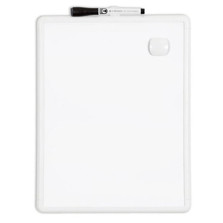 Ubrands Contempo 11" X 14" White Frame Magnetic Dry Erase Board : Target
