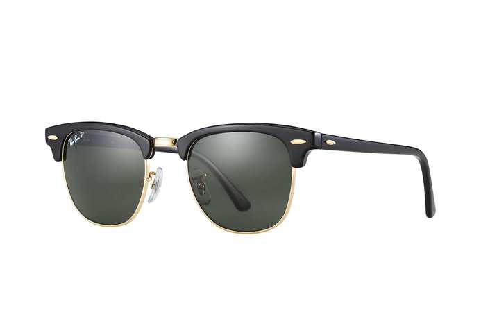 Ray-Ban Clubmaster Classic RB3016 Black - Acetate - Green Lenses - 0RB3016W036549 | Ray-Ban® USA