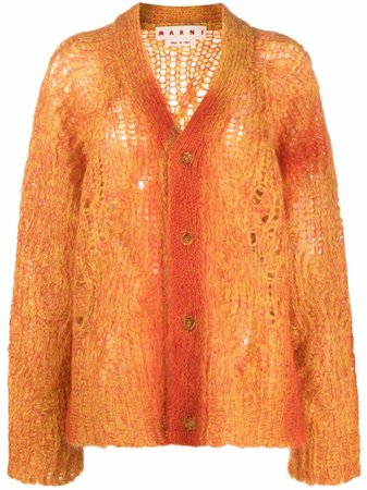 Marni chunky knitted cardigan - FARFETCH