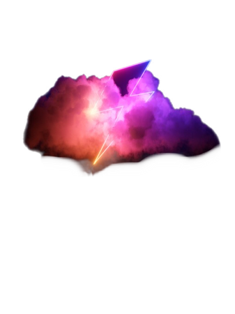 neon signs clouds background png