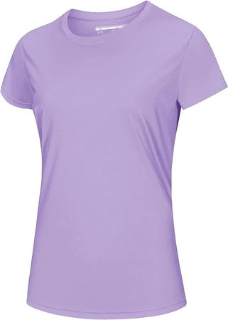 Amazon.com: MAGCOMSEN Moisture Wicking Shirts for Women SPF Shirt Short Sleeve Yoga Tops Quick Dry Hiking Tshirts Sun Protective Clothing Teal Shirts,2XL : Clothing, Shoes & Jewelry