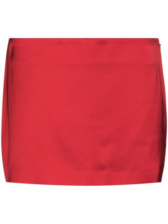 Shop red GAUGE81 Tulua mini skirt with Express Delivery - Farfetch