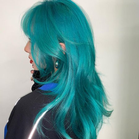 Sea blue Green lolita short curly wig YV42694 | Youvimi