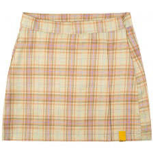 tartan mini skirt