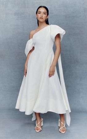 Arista Asymmetric Midi Dress By Aje | Moda Operandi
