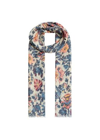Violeta BY MANGO Floral print scarf