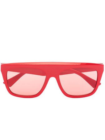 Bottega Veneta Eyewear BV1060S square-frame Sunglasses - Farfetch