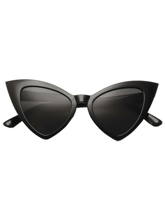 Cat eye Black sunglasses