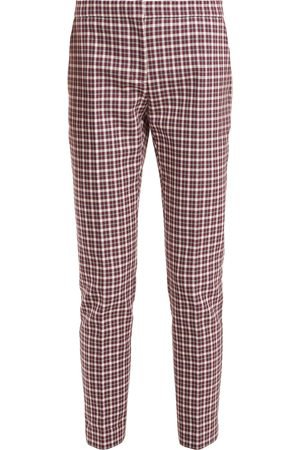 Burberry Cropped Check Trousers