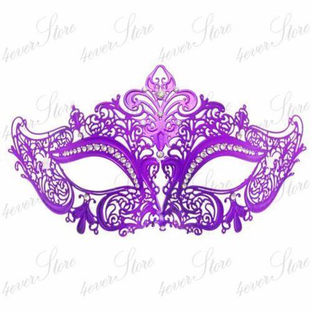 purple masquerade masks - Google Search