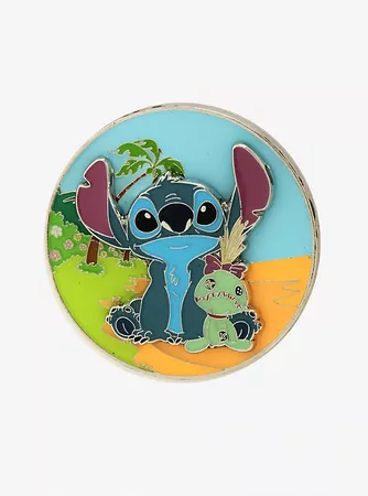 Disney Lilo & Stitch Scrump And Stitch Enamel Pin - BoxLunch Exclusive