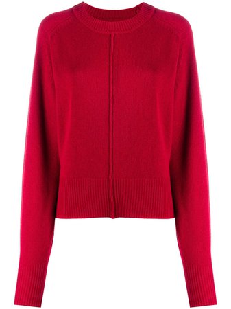 Red Isabel Marant cashmere-blend jumper - Farfetch