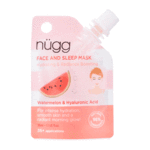 Watermelon & Hyaluronic Acid Sleeping Mask for All Skin Types – nügg Beauty