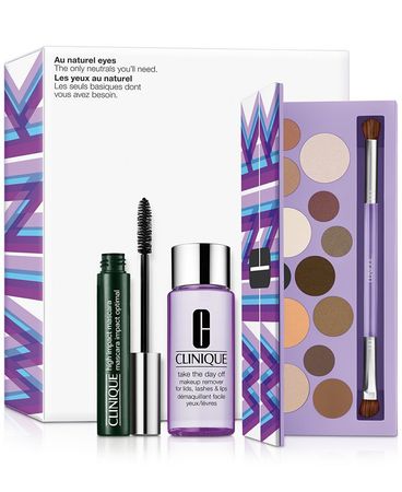 Clinique 3-Pc. Au Naturel Eyes Makeup Set & Reviews - Gifts & Value Sets - Macy's