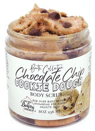 bakery skincare chocolate chip cookie dough body scrub