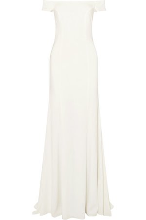 Rime Arodaky | Louvre off-the-shoulder crepe gown | NET-A-PORTER.COM