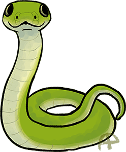 Snake Chibi by LinnehKiwi on DeviantArt