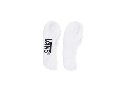 Shop Vans Apparel and Accessories Classic Super No Show Socks 3PK (10-13) White | Platypus Shoes