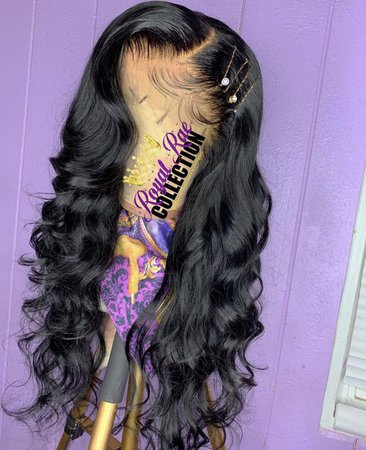 black curly lace wig