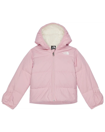 pink north face jacket