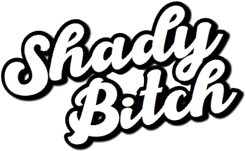 bitch shady fierce angst aesthetic Sticker by kodee