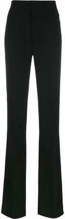 high rise tailored trousers
