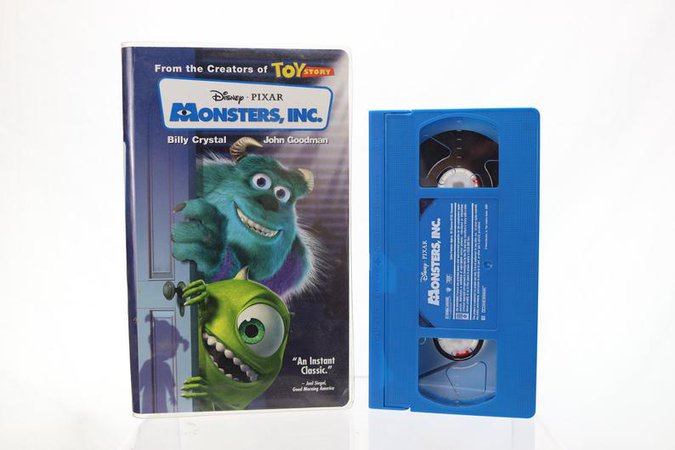 Monster's Inc. VHS | Etsy