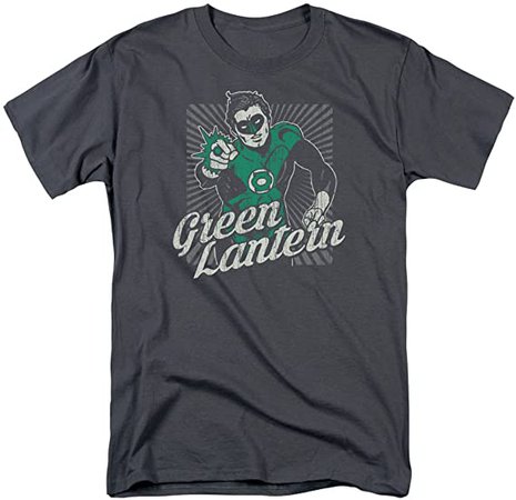 Amazon.com: DC Comics Men's Lantern Keeping It Green T-Shirt : Clothing, Shoes & Jewelry