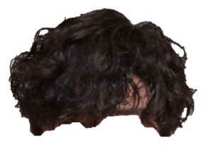Brown curly wavy hair (Heavenscent - Bang Yongguk)