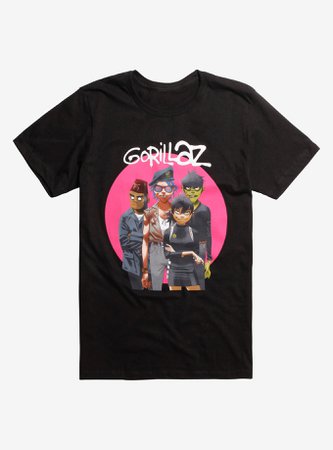 Gorillaz Humanz Group T-Shirt