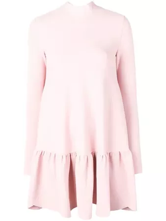 Valentino scallop hem mini dress $2,980 - Buy Online AW18 - Quick Shipping, Price