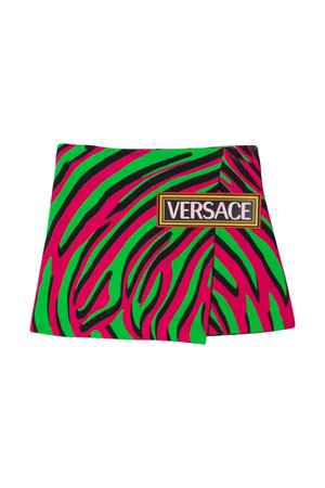 Young Versace Cotton Mini-skirt