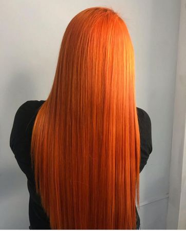 straight orange hair - Google Search